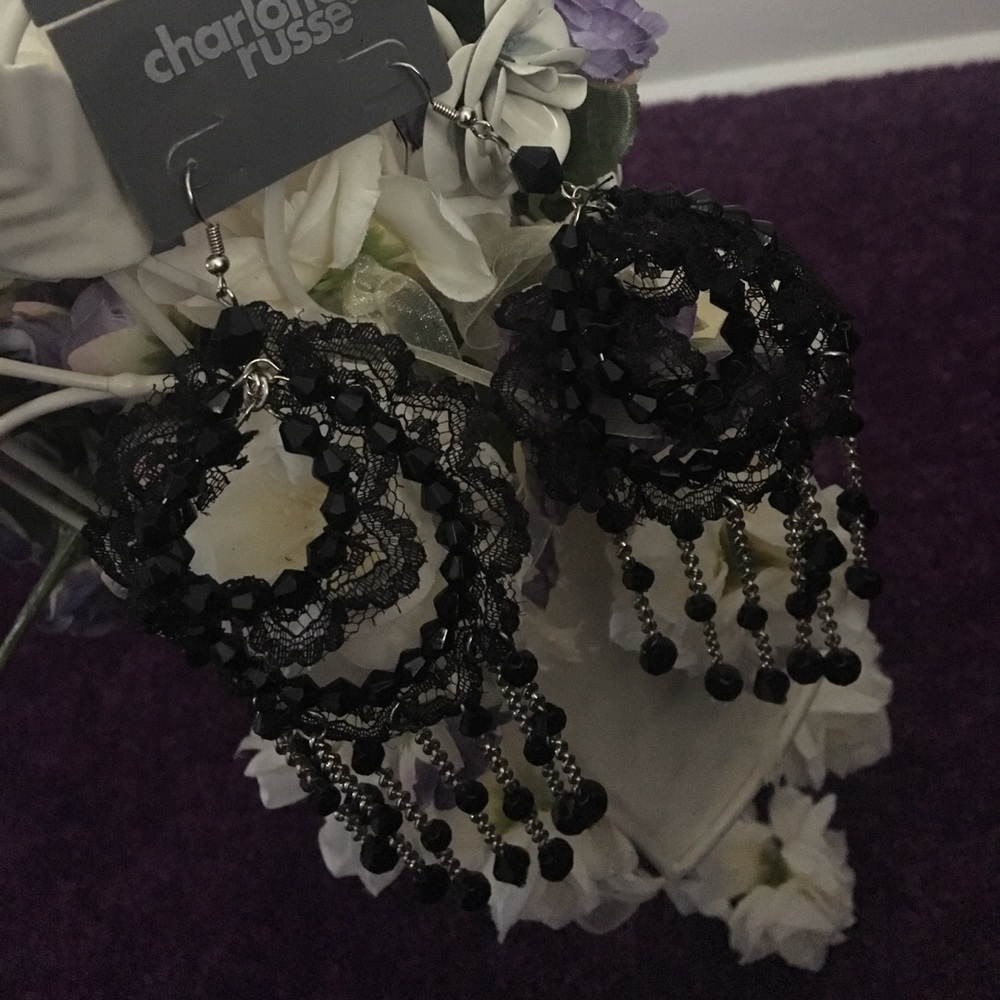 Lace Chandelier Earrings