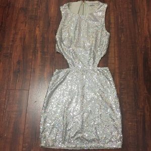 Silver Sequin Tobi Yez dress