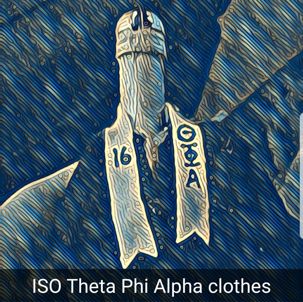 ISO Theta Phi Alpha clothes