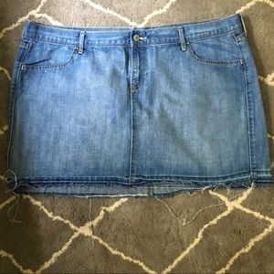 Old Navy denim mini skirt