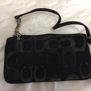 BLACK COACH WRISTLET