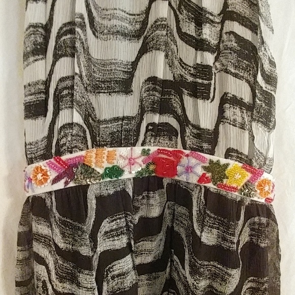 SALE! NWT Artelier Nicole Miller Hand Painted Silk - Picture 2 of 7