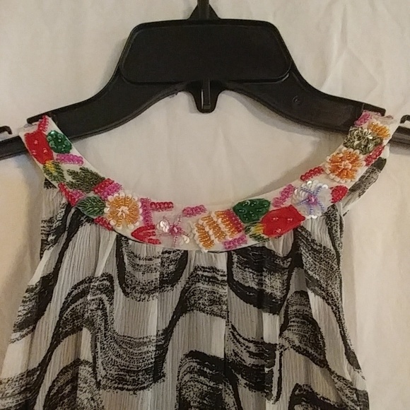 SALE! NWT Artelier Nicole Miller Hand Painted Silk - Picture 3 of 7