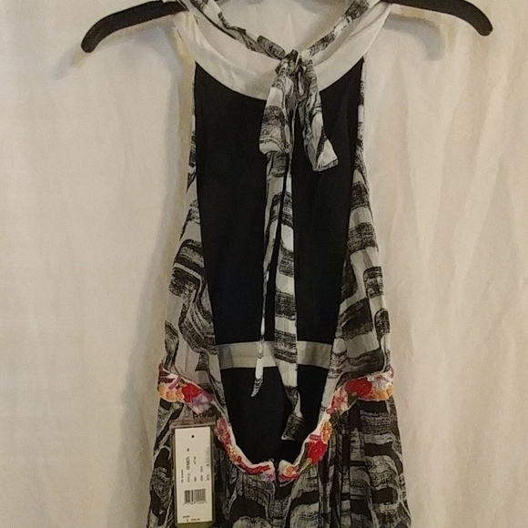 SALE! NWT Artelier Nicole Miller Hand Painted Silk - Picture 5 of 7