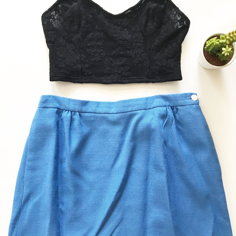 💐HP💐Vintage A-line Skirt