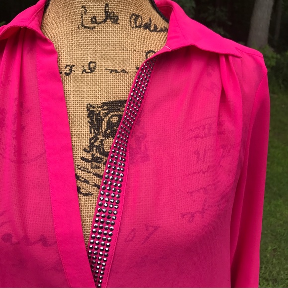 Jennifer Lopez Chiffon Top - Picture 3 of 4