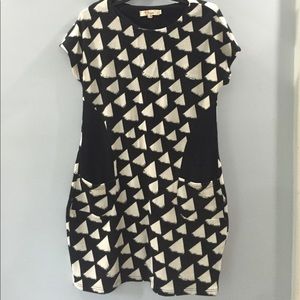 Black and white dress