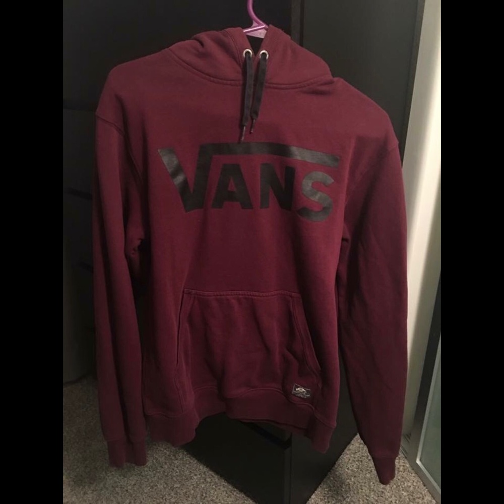 Vans Maroon Sweatshirt