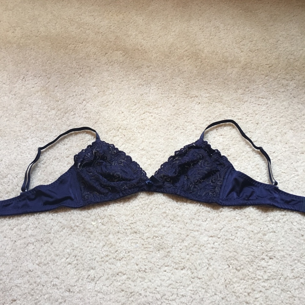 Deep blue bralette