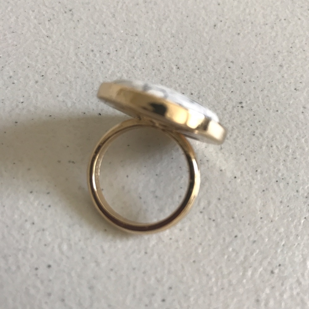 Boho Chic Statement Ring - Sz 6.5 - Picture 4 of 4