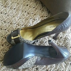 Brown Guess by Marciano heels