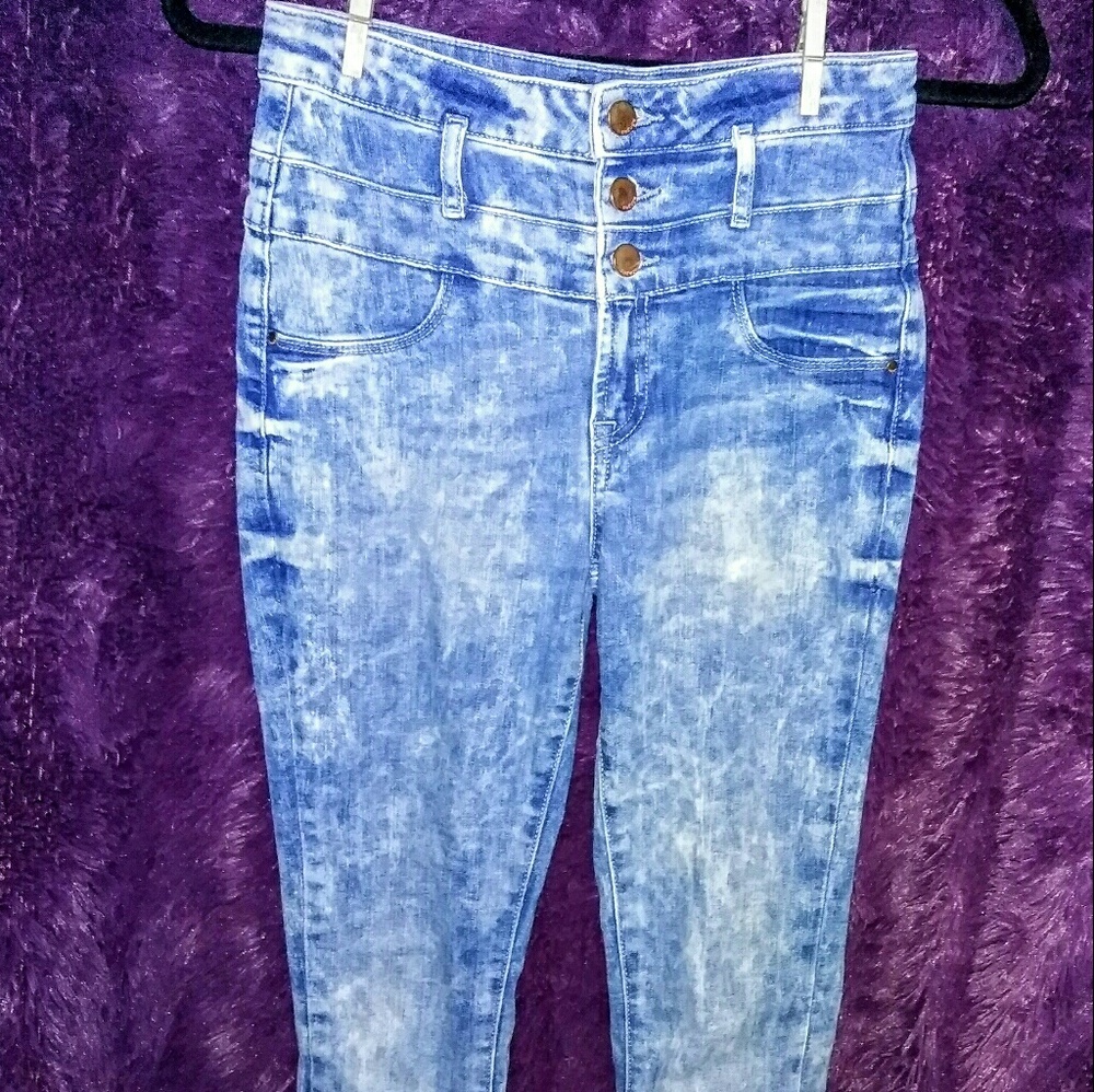 High Waisted Skinny Jeans
