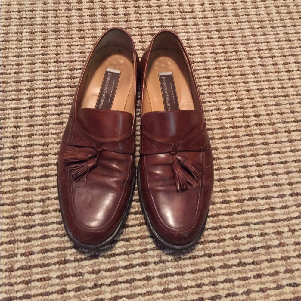 Brown Tassle Loafers