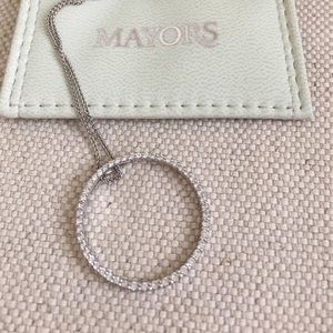 Roberto Coin Diamond Circle Necklace