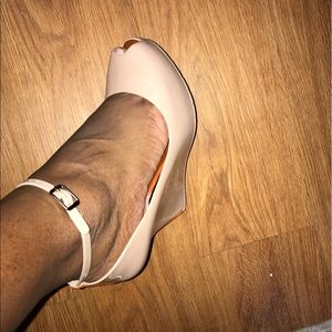 Cute Jelly Wedge Sandals with Peep-toe