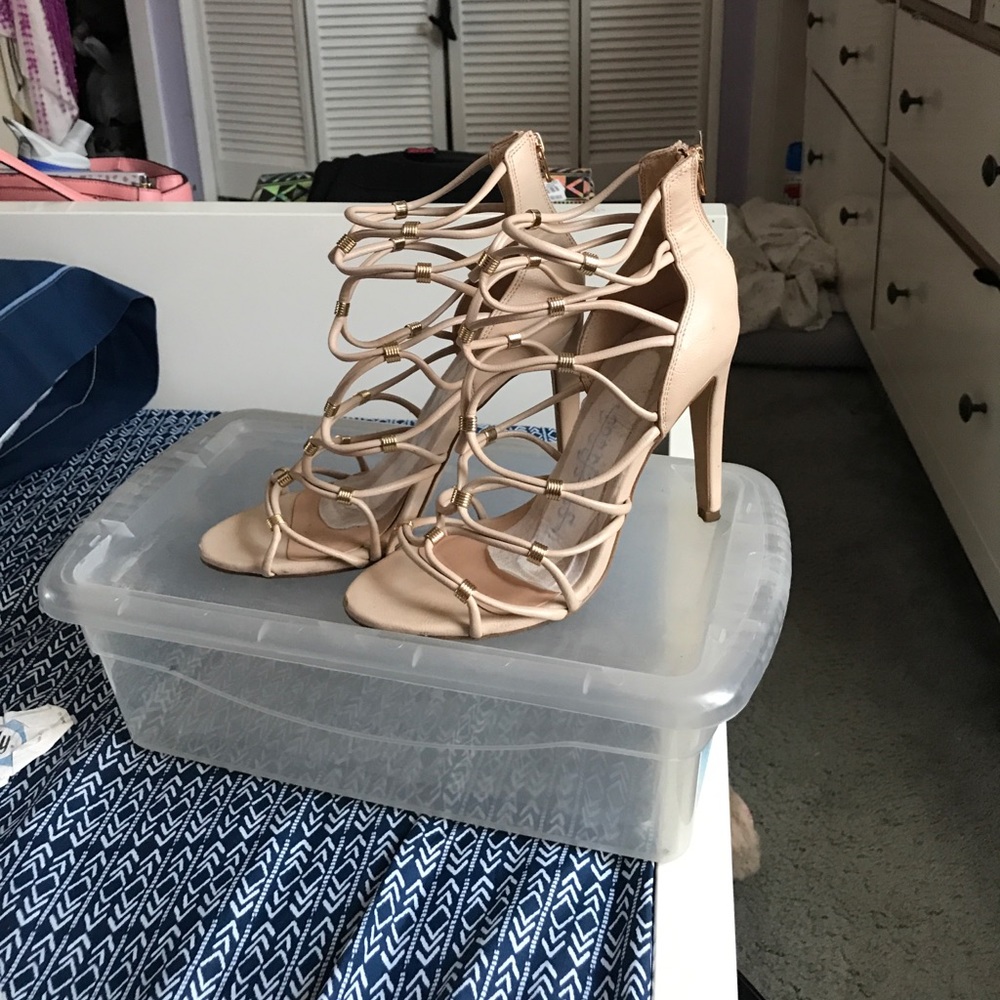 Aldo nude sandals