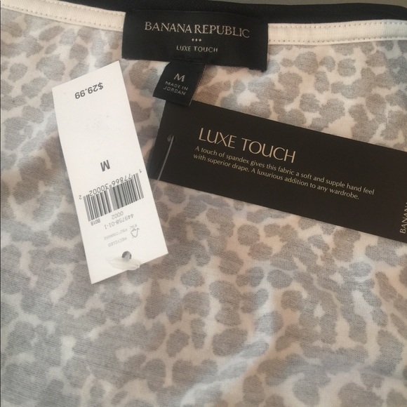 Banana Republic Luxe Touch Animal print NWT - Picture 7 of 7