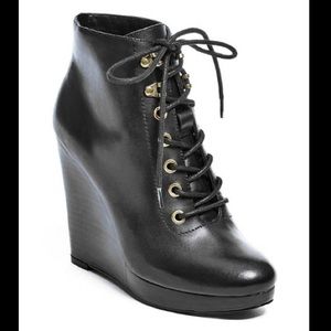 Zoey Wedge Booties by Guess