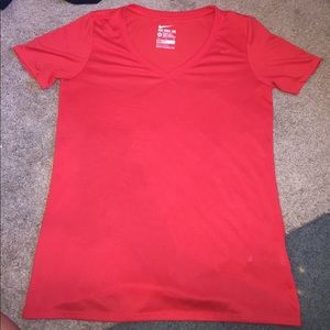 Red Nike Athletic Tee