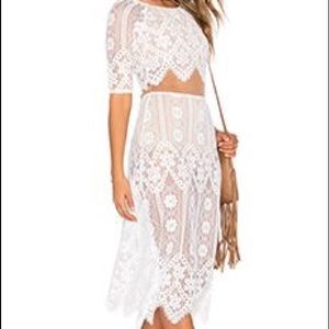 For Love and Lemons lace dress