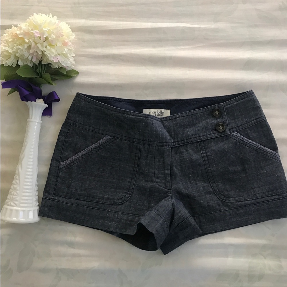 Charolette russe denim like shorts