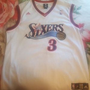 Allen iverson white jersey