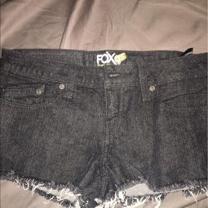 Black fox shorts