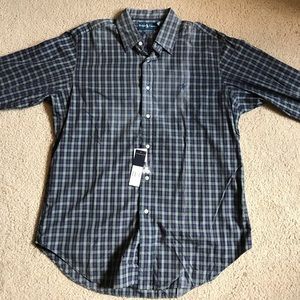 Green/Blue/ Red Plaid Ralph Lauren Button Down