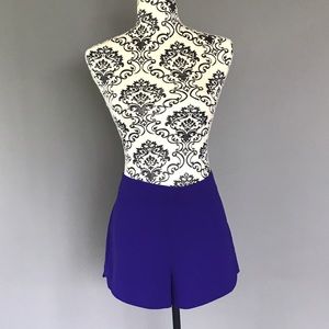 JCrew purple shorts