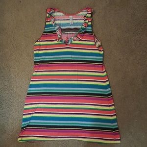 Multicolored night gown. Size large