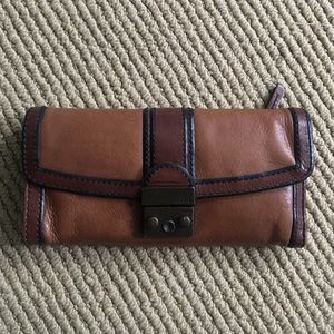 Used leather Fossil wallet