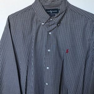 Plaid Ralph Lauren button down.