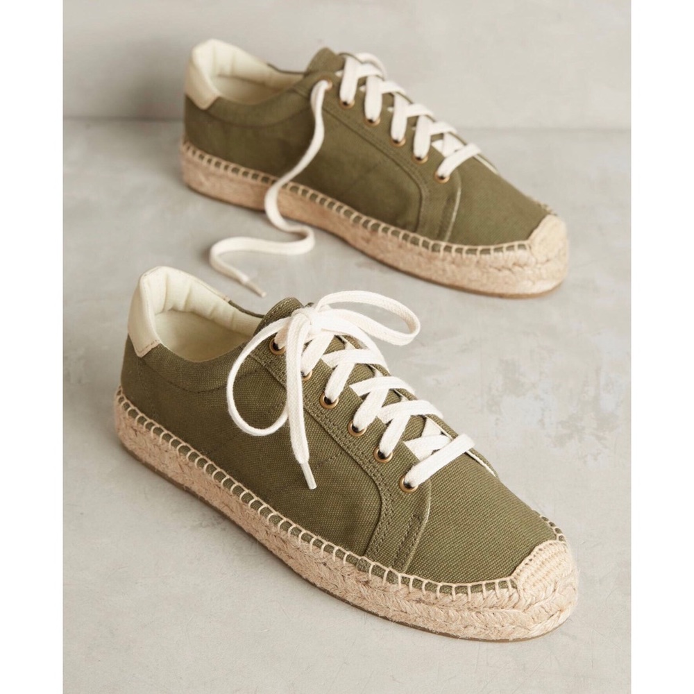 Soludos Army Tennis Espadrille Sneakers