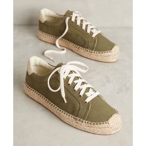 Soludos Army Tennis Espadrille Sneakers