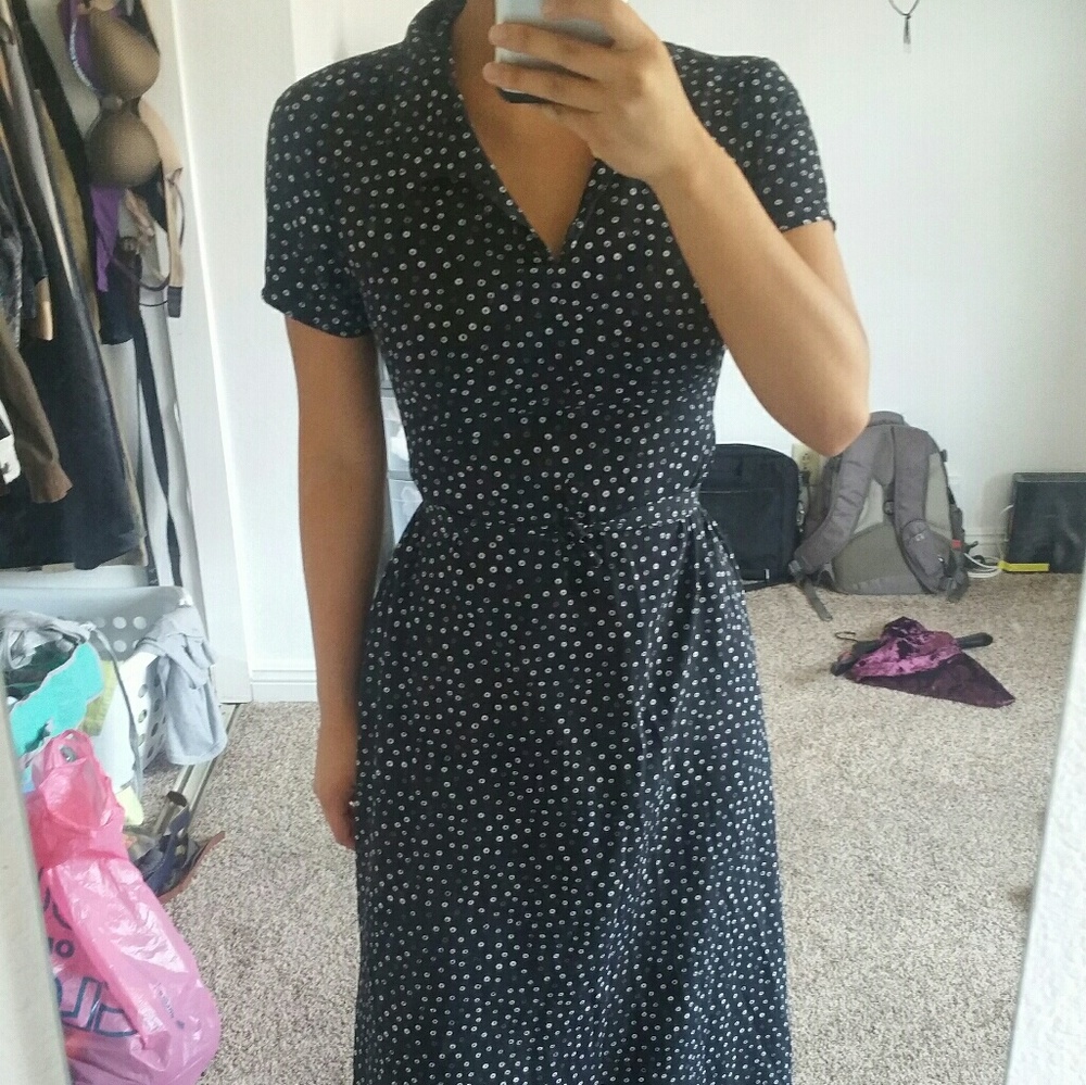 VINTAGE CREPE LONG WRAP