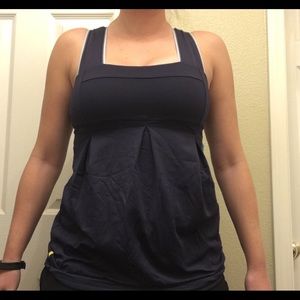 Lole - Navy Blue Medium Workout Top.