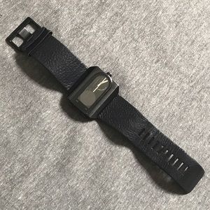 Fossil Black on Black Analog Digital Watch