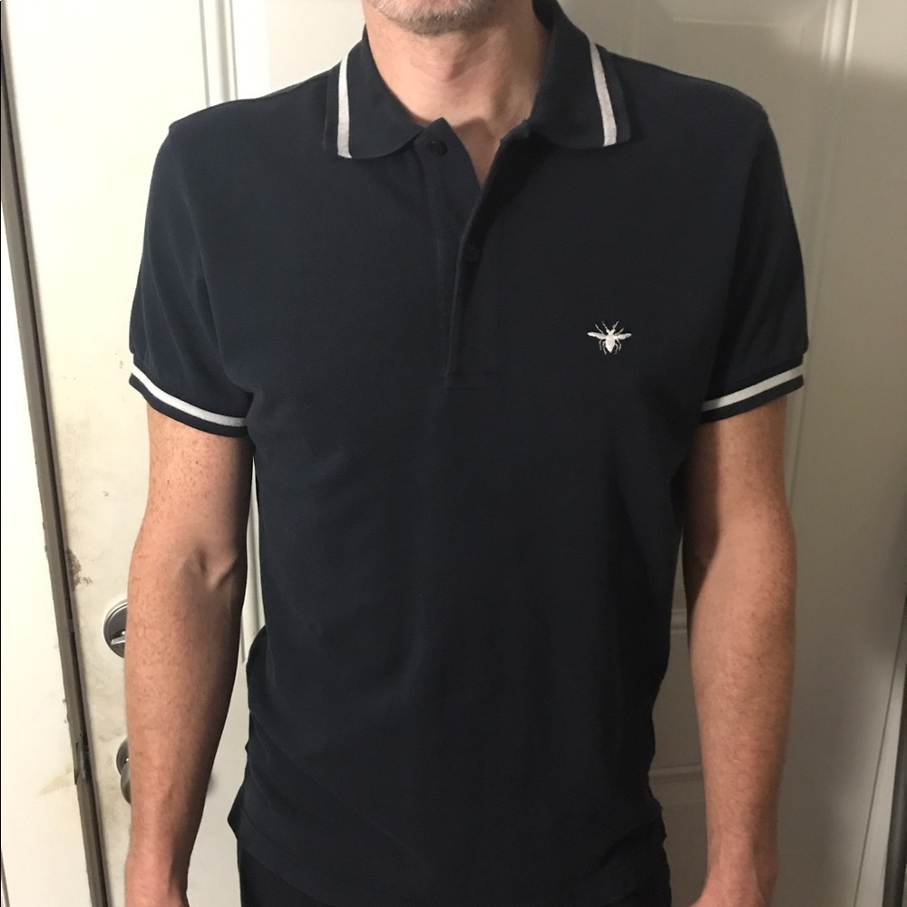 Dior men's knit polo