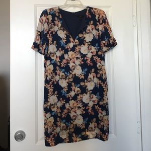 JCrew floral silk dress 00