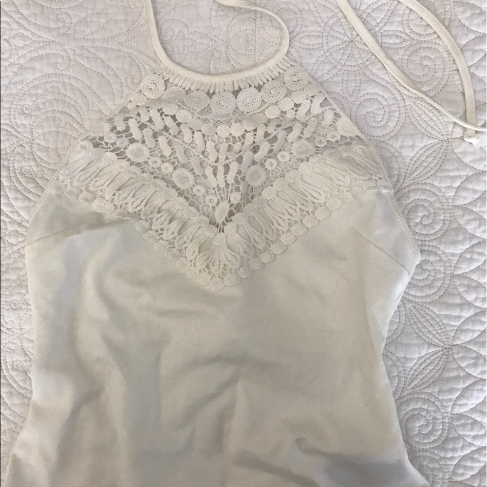 Urban outfitters white bodysuit