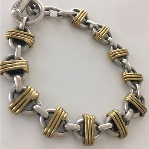 Silver and Gold Toned Bracelet