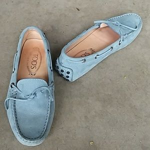 Tod's leather  moccasins