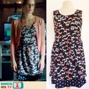 Anthropologie Horse Print Dress