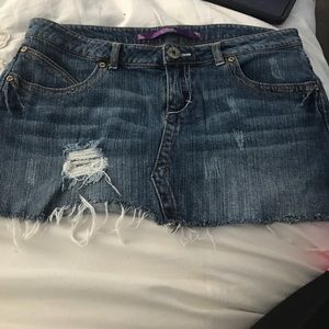 Jean skirt