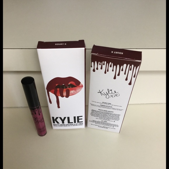 Kylie Cosmetics "Kourt K" Lip Kit (deep purple). - Picture 4 of 5