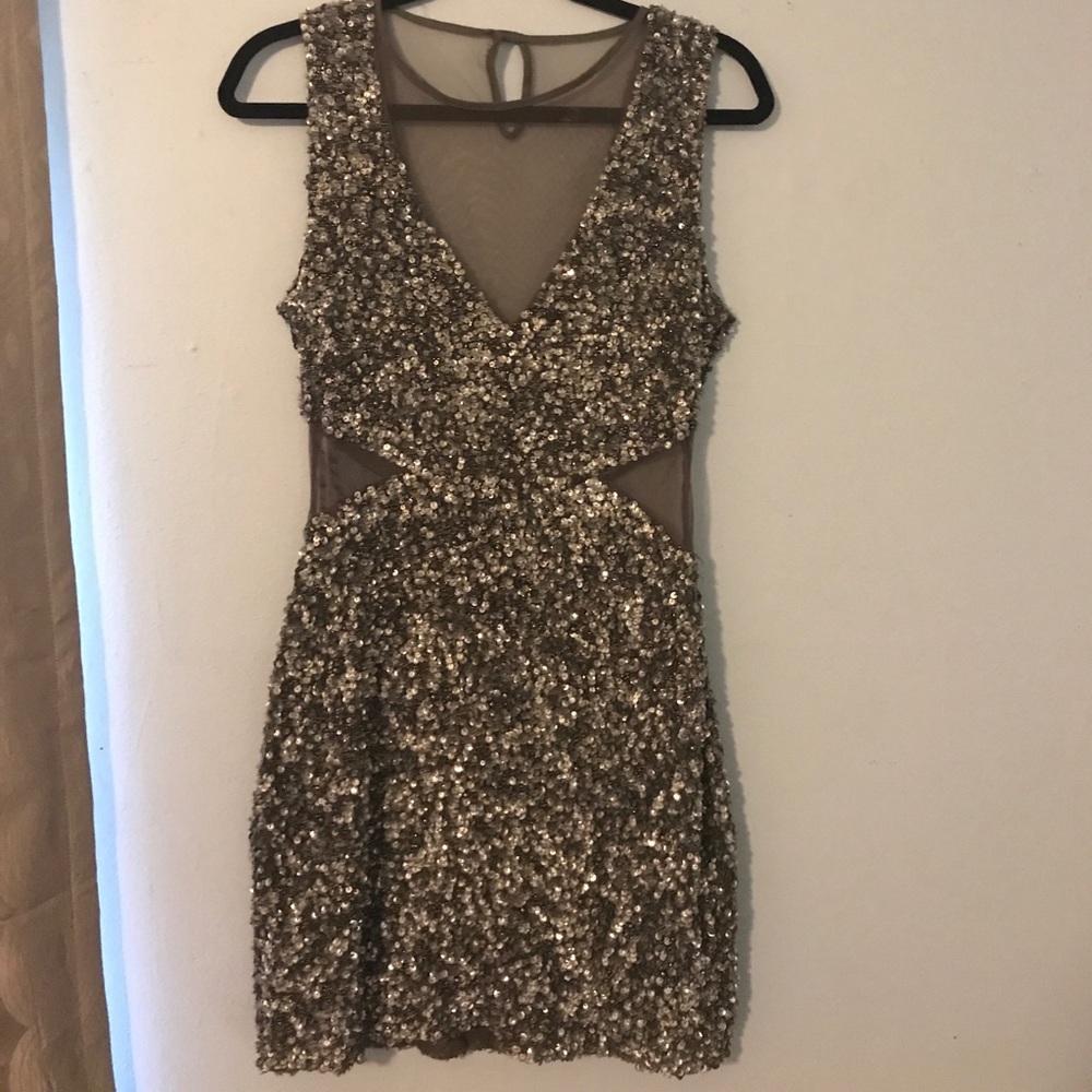 Parker Sequined Mini Dress