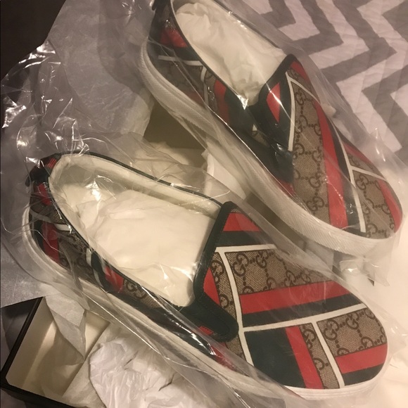 Authentic Gucci Slip Ons main image 4