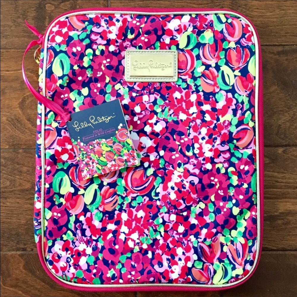 Lilly Pulitzer Agenda Folio in Wild Confetti