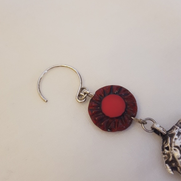 Elephant drop earrings - Picture 3 of 3