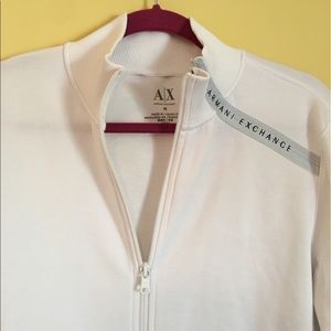 Armani Exchange white jacket size M